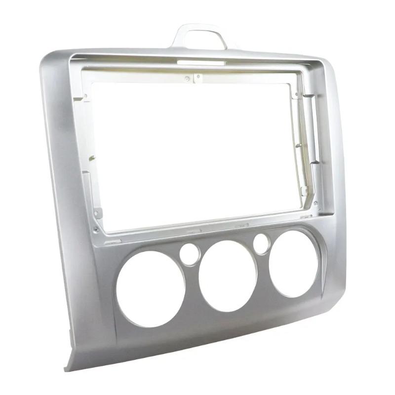 9" 2 Din Car Radio Fascia Panel Dash Mounting Frame For Ford Focus 2 MK2 2004 - 2011 Mounting Installation Trim Kit Frame Bezel