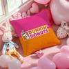 Dunkin' Donuts Cushion Cover Pattern Printed Pillowcase For Living Room Sofa Cushion Cover & Bedroom Decor