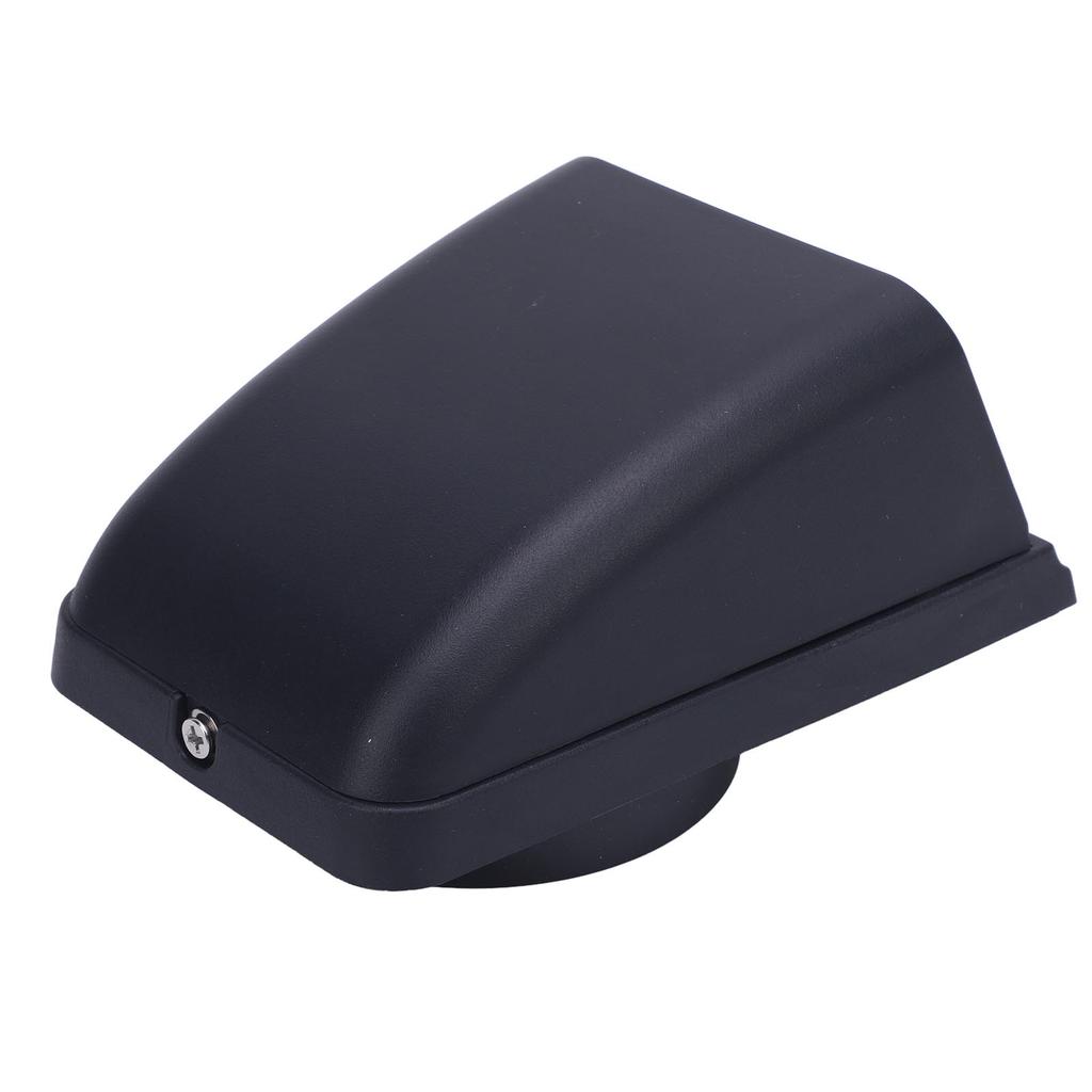 Marine Intake Exhaust Cowl Ventilator 3in Stylish Look Enhanced Airflow Sturdy Boat Vent Cover for RV Yacht Black
