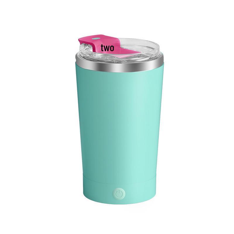 Smart Electric Magnetic Stirring Cup: Portable Coffee, Protein, and Milk Mixer