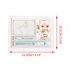 Newborn Hand and Foot Prints Print Mud Photo Frames Suit Commemorative Table Decoration One Year Old Baby Infants Gifts