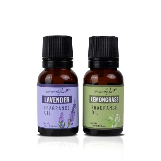 

Aromahpure Fragrance Oil |30 ml|Pack of 2|Lavender, Peppermint Aroma Oil|Best for Aromatherapy|Used in Diffusers, Candles, Air Fresheners, Soaps.