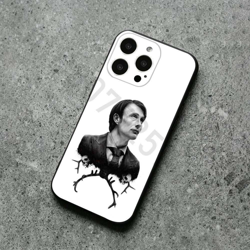 Mads M-Mikkelsen Phone Case for iPhone 17 Air 16 14 15 11 12 13 Pro Max 7 6 15 16 Plus 16E Shockproof Cover