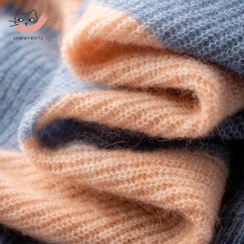 Sinuofude S23-092 Merino Wool Knit Sweater