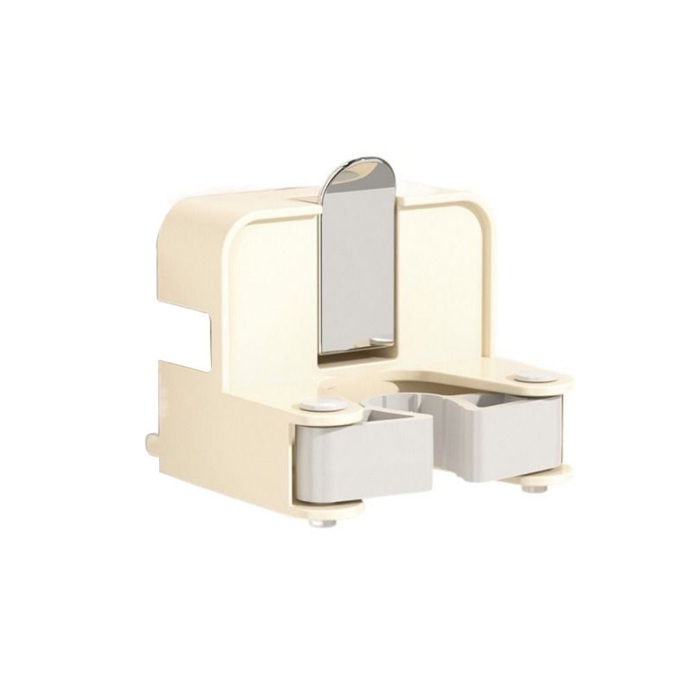 Wall Mounted Brush Broom Hanger Non Perforated Mop Holder Broom Fixed Bracket  for Home