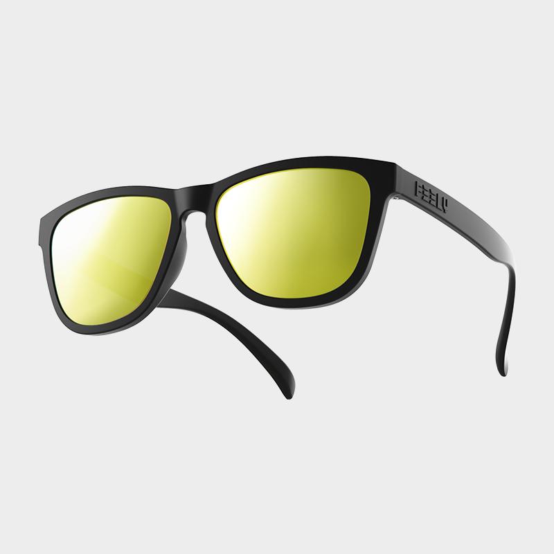 Pilli Neon Sports Sunglasses L Size (Black Gold)