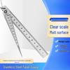 Liangshuo Stainless Steel Precision Taper Gauge & 1-15mm Triangular Feeler Gauge with Ruler