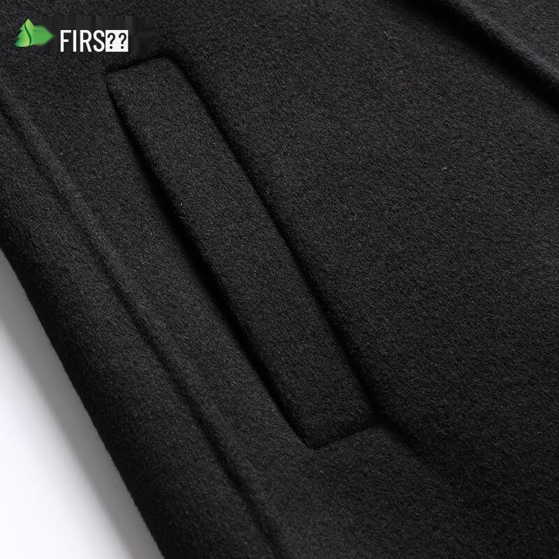 Shanshan Men's Double-faced Wool Overcoat