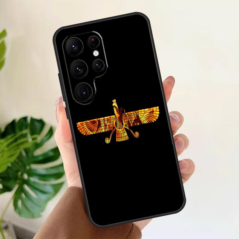 

Ancient Persian Ahura Mazda Soft Case For Samsung Galaxy S25 S21 S22 S23 S24 Ultra S9 S10 Plus S20 FE S24 FE Phone Cover Galaxy S25 Plus
