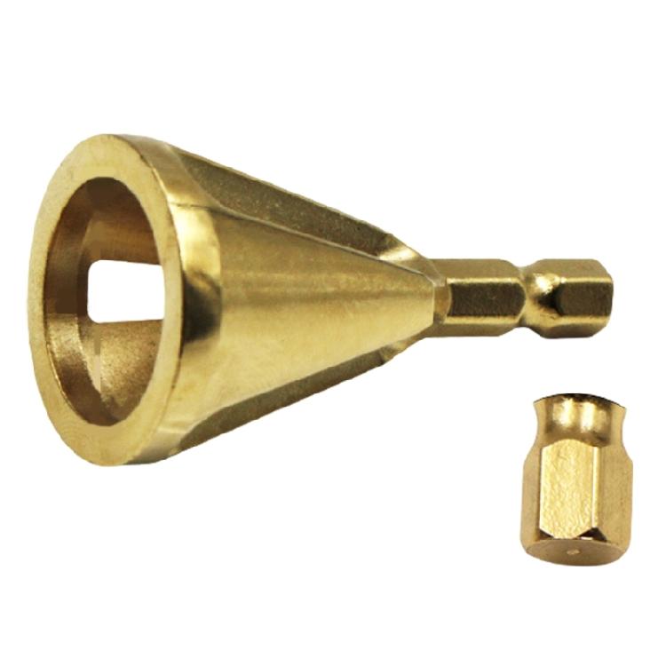 2Pcs Deburring External Chamfering Tool External Drill Steel Burr Removal Bit Quickly Repair Damaged Bolt Screw