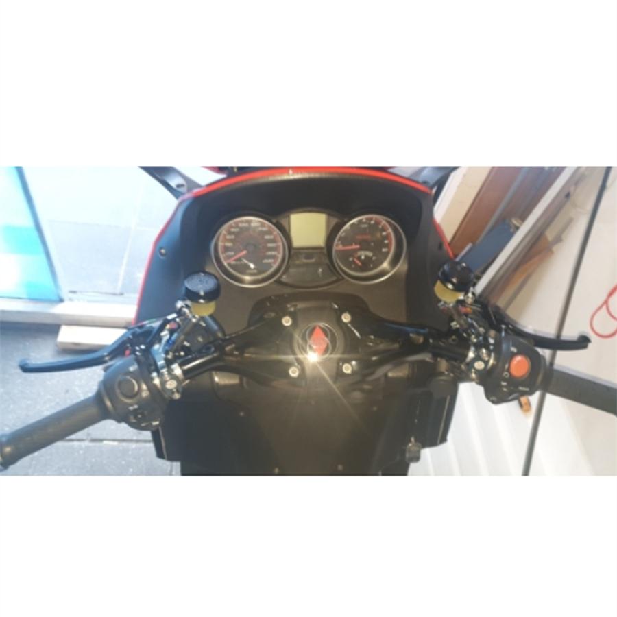 

Универсальный ЧПУ Алюминиевый Правый + Левый 17,5 мм мотоциклетный тормозной рычаг сцепления радиальный главный цилиндр 7/8 22 мм Для Yamaha Kawasaki Suzuki