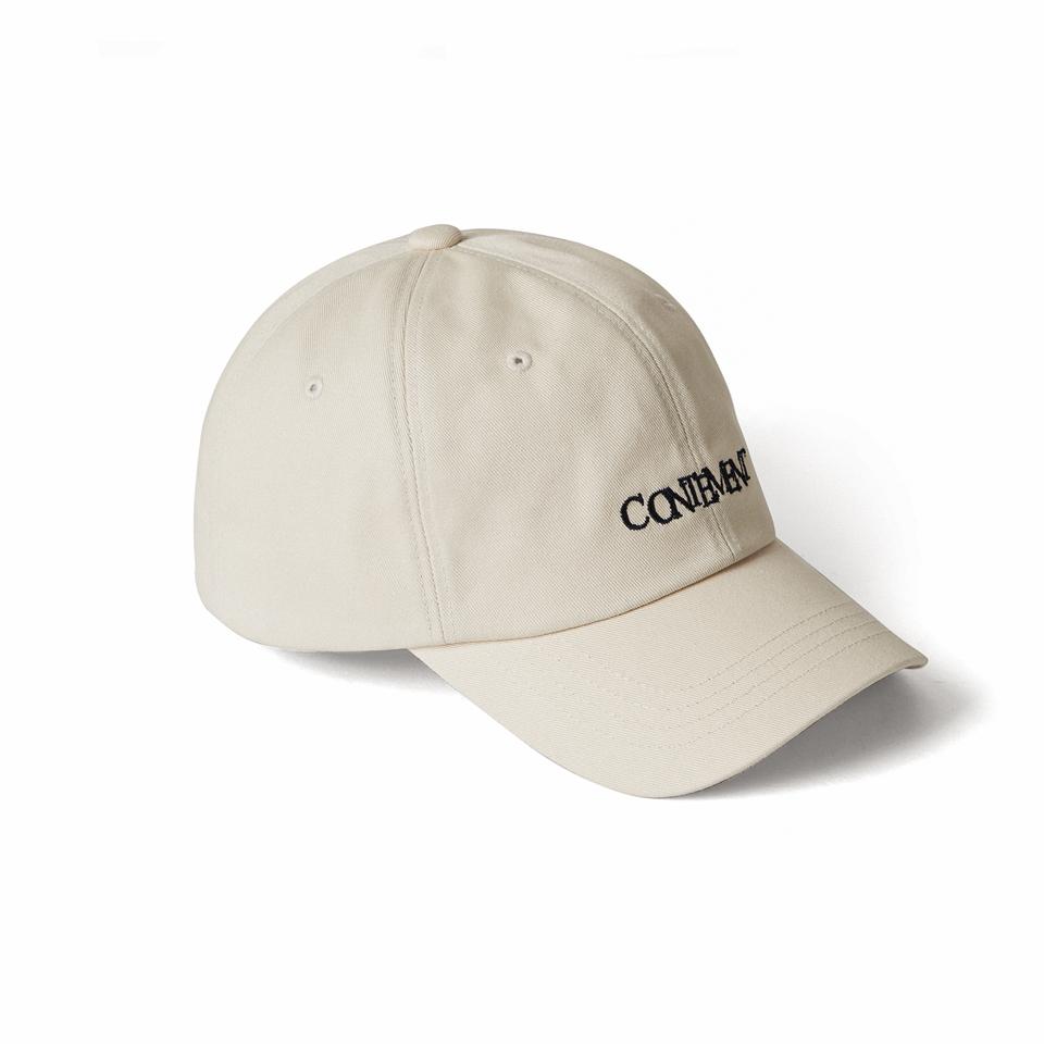 CONTEMENT Signature Logo Cap_Light Beige
