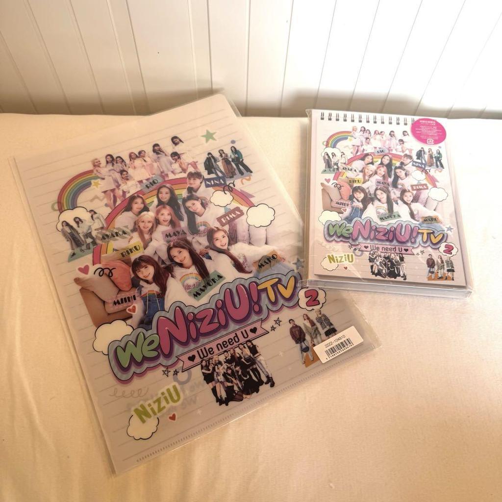 [USED] NiziU TV 2 DVD Bonus Clear File (included)