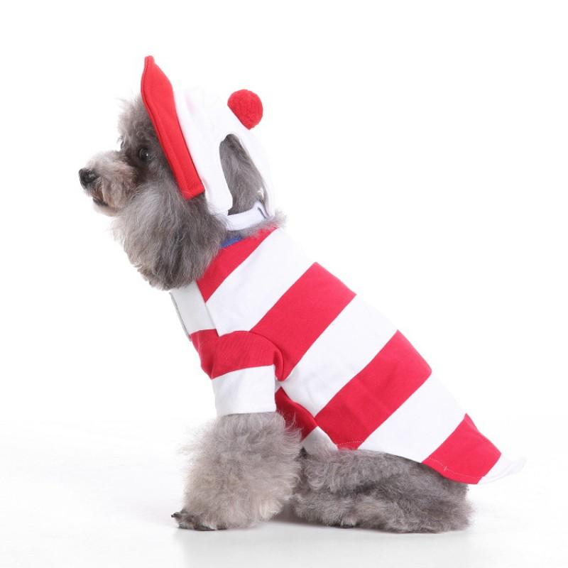 Festive Christmas Dog Outfit Small Breeds - Reindeer Snowman Penguin Themed Two-Legged Costume In Multiple Holiday Colors