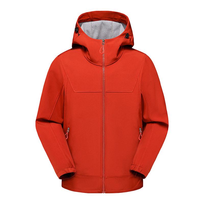 Couples' Hooded Windbreaker: Autumn/Winter Travel, Soft Shell, Windproof, Waterproof, Breathable, Warm, Mountaineering Single Layer.