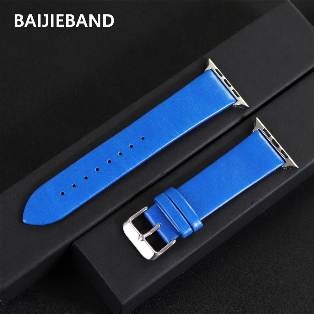 Leather Strap for Apple Watch Band 45mm 41mm 44mm 40mm 42mm 38mm 49mm Man Woman Bracelet for Iwatch 9 8 7 6 5 4 SE Ultra 2
