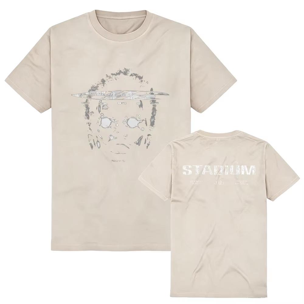 The Weeknd After Hours Til Dawn Stadiontour 2026 Merch Shirt Mode Rundhals Hohe Qualität Baumwolle T-Shirt Unisex Vintage Hip Hop Streetwear T-Shirt