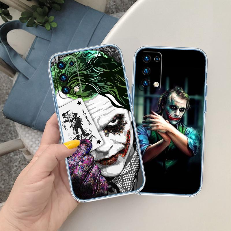 Joker Art Transparent Phone Case for Motorola Moto Edge 20 30 40 50 S30 Fusion Ultra Pro Neo Lite + G200 G23