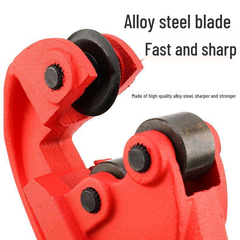 Heavy-Duty Manual Rotary Pipe Cutter for Steel, Gas, Fire, and Scaffold Pipes