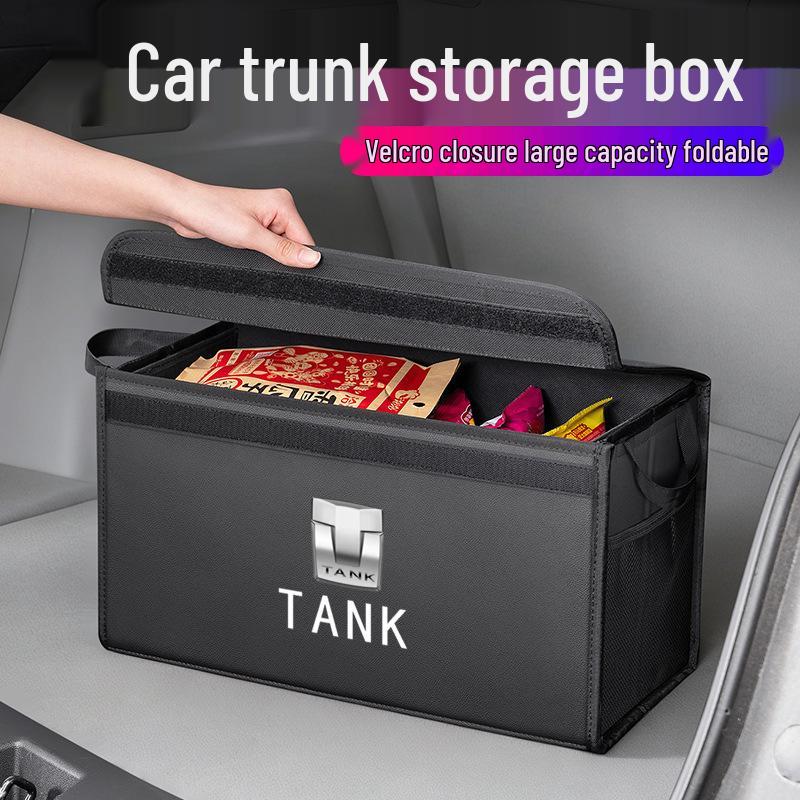 Tank Car Trunk Storage Box Organizer for Models 300/400/500/700/800