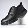 High Quality Men's Luxury Brand Shoes Casual Leather Shoes Sneakers Four Seasons Shoes Man Lace-up Comfortable Thick Sole Shoes