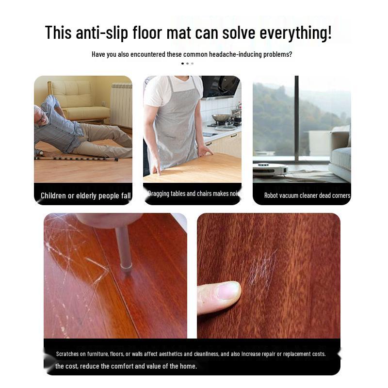 Transparent Non-slip Silicone Rubber Feet Pads for Furniture