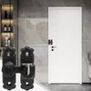Screen Door Latch No-Drilling Privacy Safety Door Lock Latches Metal Safety Inside Locking Hardware For Bedroom Balcony Kitchen
