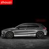 For Mercedes Benz W176 A Class A45 AMG A200 A180- 4 colors Edition 1 Style Side Stripes Top Roof Hood Bonnet Car Decal Stickers