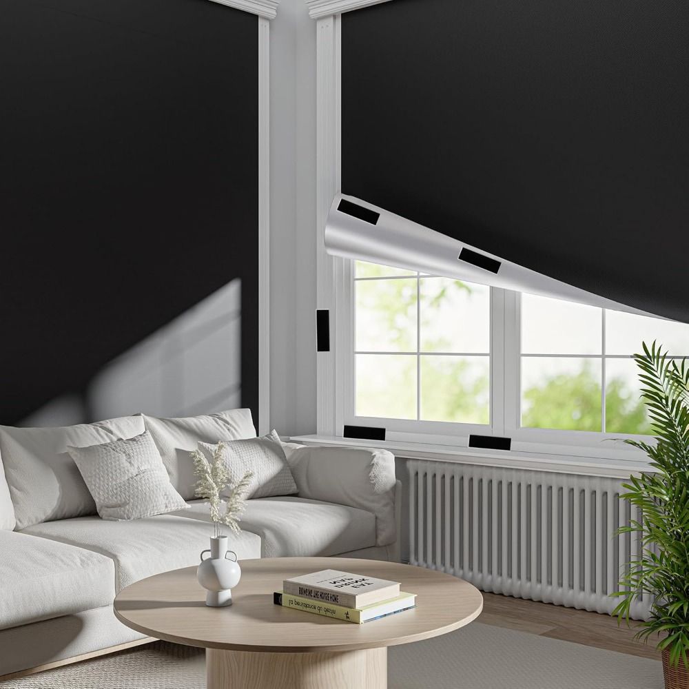 Reusable Blackout Window Cover Waterproof Window Privacy Film New Blackout Blinds  Bedroom