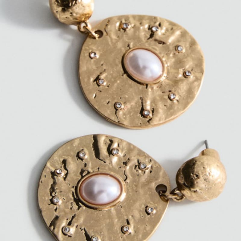 

Mango MANGO WOMAN Earrings CATA Gold 17002551 single type