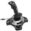 Flugsimulator Joystick Controller USB Kabelgebunden Flight Stick mit Vibration und Schubregler für Win 7 8 10 11