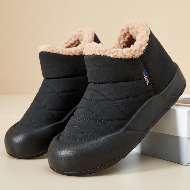 Women's Shoes, One-step Outerwear Shoes, Thickened Shoes, Cold-proof and Warm Shoes, Cotton Shoes