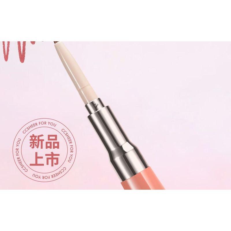 CCSHEER - Dual-Ended Lipliner & Lip Gloss - 4 Colors