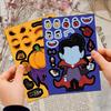 8-Sheet Cartoon Halloween Face-Changing Stickers for Phone Cases & Laptops