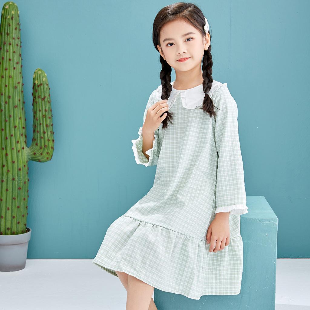 Girls' Plaid Dress