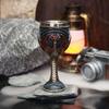 Vintage Medieval Goblet Ceremonial Drinkware Anniversary Gifts Reusable Handcraft Desktop Decor