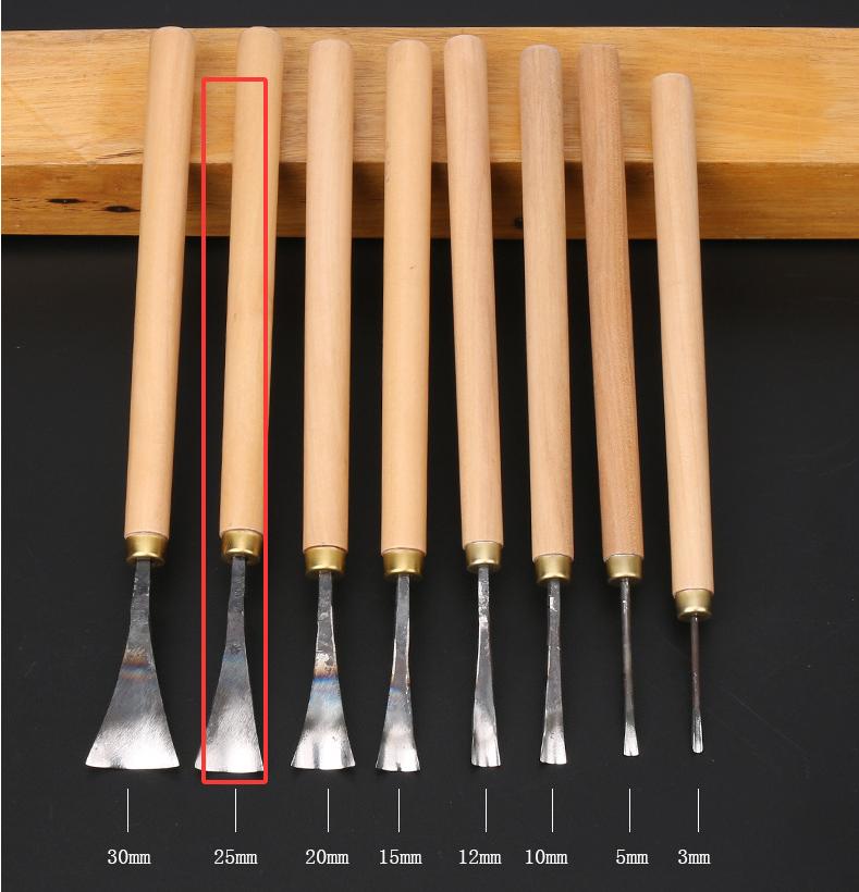 

1 шт/5 шт/набор долот для резьбы по дереву нож для основных инструментов для самостоятельной резки дерева и ручных инструментов для детальной деревообработки 3 мм-30 мм