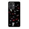 Phone Case - NIKE JORDAN - Oppo Reno 13F - Silicone - Flexible - Black/Red/White