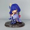 14cm Qversion Raiden Shogun GK Figur Anime Statue Niedliches Modell Auto Armaturenbrett Schreibtisch Ornament Sammlerstück Spielzeug Geschenk Für Anime Fans