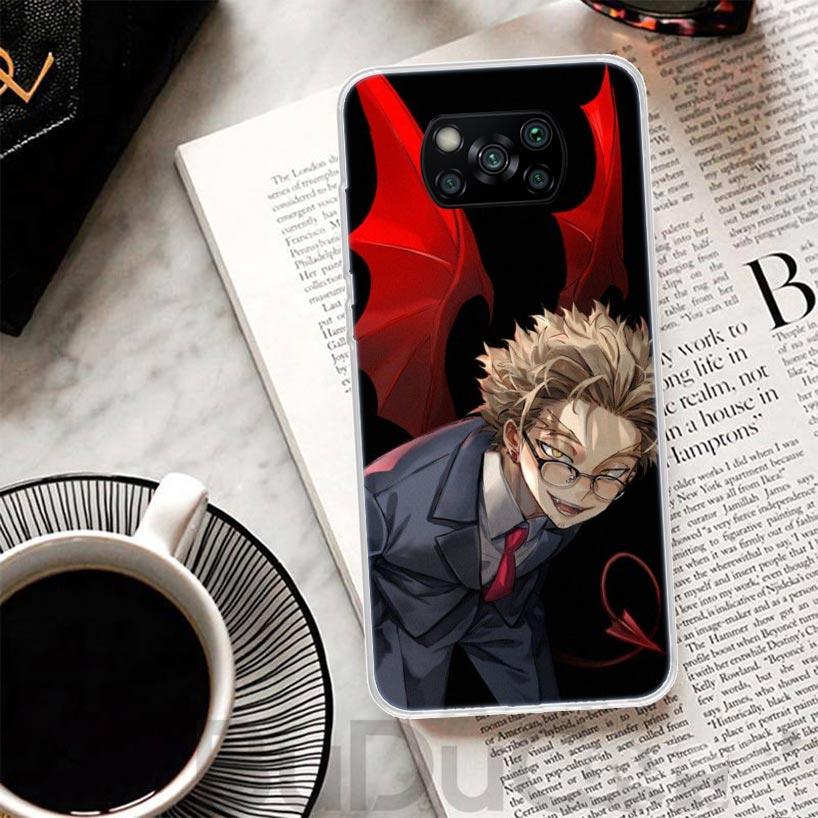 

Hawks MHA My Hero A-Academy Cover For Xiaomi Poco X7 X6 X5 Pro X3 Nfc F7 Ultra Phone Case F6 F5 X4 F4 Gt F3 M6 M5S M4 M3 Print S Poco X4 Pro 5G