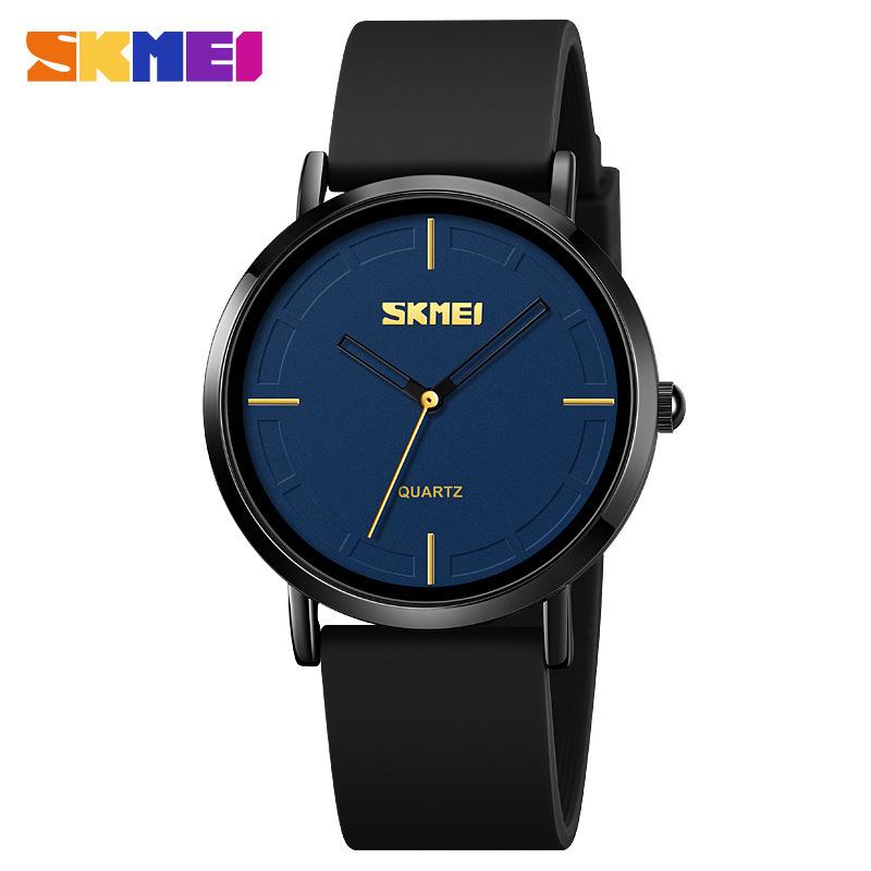 Shikemei Men's Retro Silicone Strap Waterproof Quartz Watch