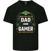 Dad & Gamer Funny Fathers Day Gaming Mens Light Cotton T-Shirt Unisex T-Shirt