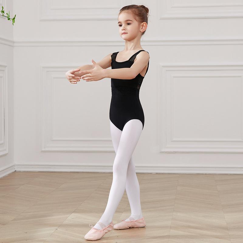 Dziecięce trykoty do tańca dla dziewczynek, trykot baletowy, kombinezon gimnastyczny