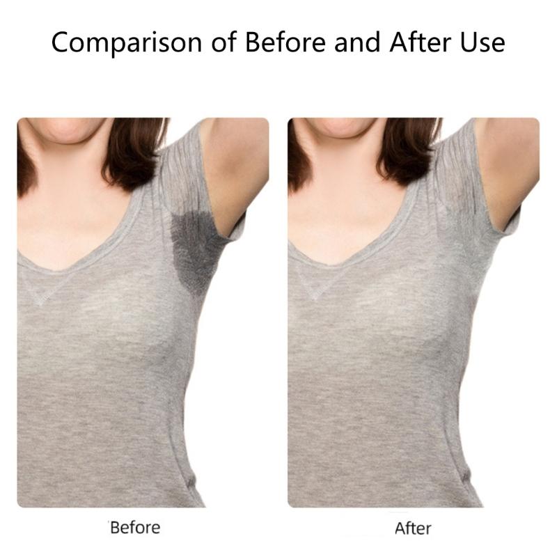 10 Pieces Invisible Underarm Sweat Absorbing Pads Disposable Adhesive Liners For Daily Use Sports Activities