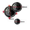 AFL1 Car Sticker 2025 New 3Pcs for Rapid Octavia Fabia Laura Superb 1 2 3 Kodiaq Karoq Car Front Hood Rear Trunk Emblem Steerin