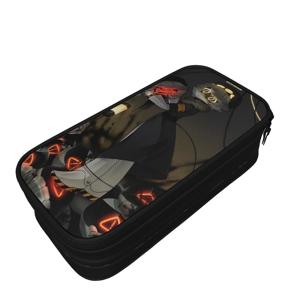 Murder Drones Pencil Cases New Black Comedy Science Fiction Pencil Bags for Student Students School Gifts Pencilcases