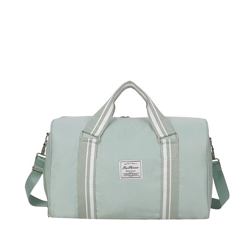 

TS JYL laptop bag,Women Travel Handbag Korean Outdoor Short Trip Wet Dry Separation Gym OneSize зелений