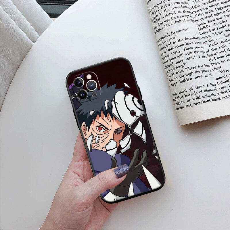 MH151 Uchiha Obito Phone Shell Case for iPhone 7 8 11 12 13 14 15 16 17 16E XS Pro Max XR X SE Air