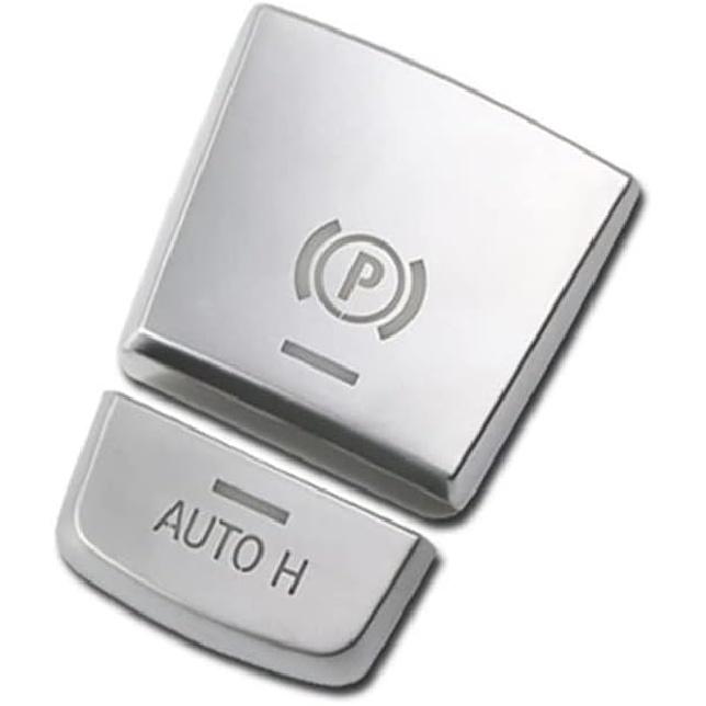 Black Start Stop Engine Switch Button Trim Cover Compatible with BMW X3 F25 X4 F26 X5 F15 X6 F16(Model B)