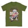 HUNTERs Killua Zoldyck Anime Tee Shirt for Men Women Printed Manga series T Shirts  100% Cotton Clothing